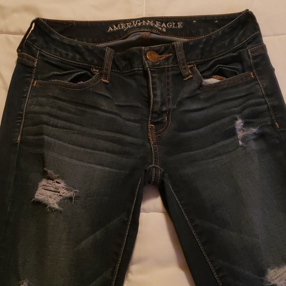 Women's jeans skinny American eagle size 2 - Picture 3 of 8